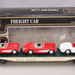K-Line K691-1171 O Gauge Burlington Northern Santa Fe Flatcar w/ 1957 Corvettes NIB