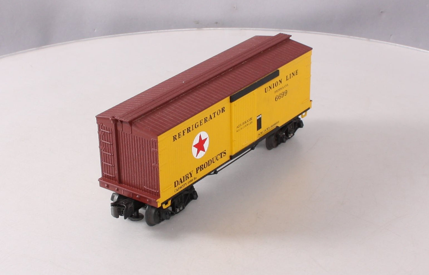 MTH 30-7493 O Gauge Pennsylvania Union Line Boxcar #6699 LN/Box