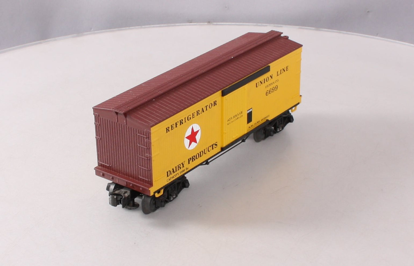 MTH 30-7493 O Gauge Pennsylvania Union Line Boxcar #6699 LN/Box