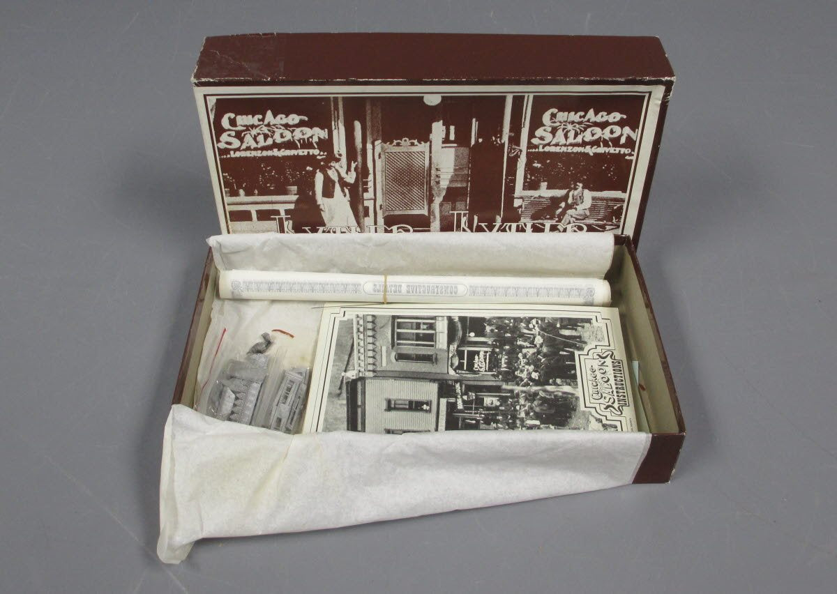 Lytler & Lytler No. 3 Vintage HO Scale Chicago Saloon Building Kit