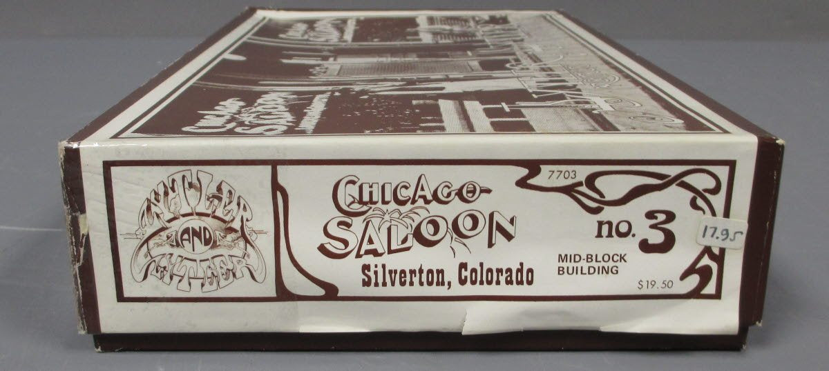 Lytler & Lytler No. 3 Vintage HO Scale Chicago Saloon Building Kit