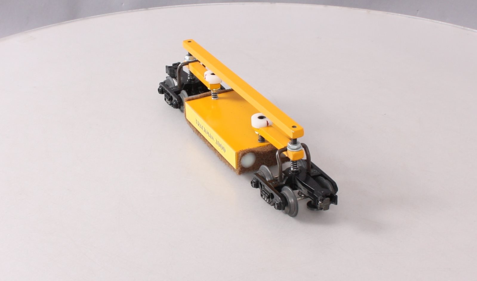 Trackman 2000 O Gauge Operating Track Cleaner Car (3-Rail) LN/Box