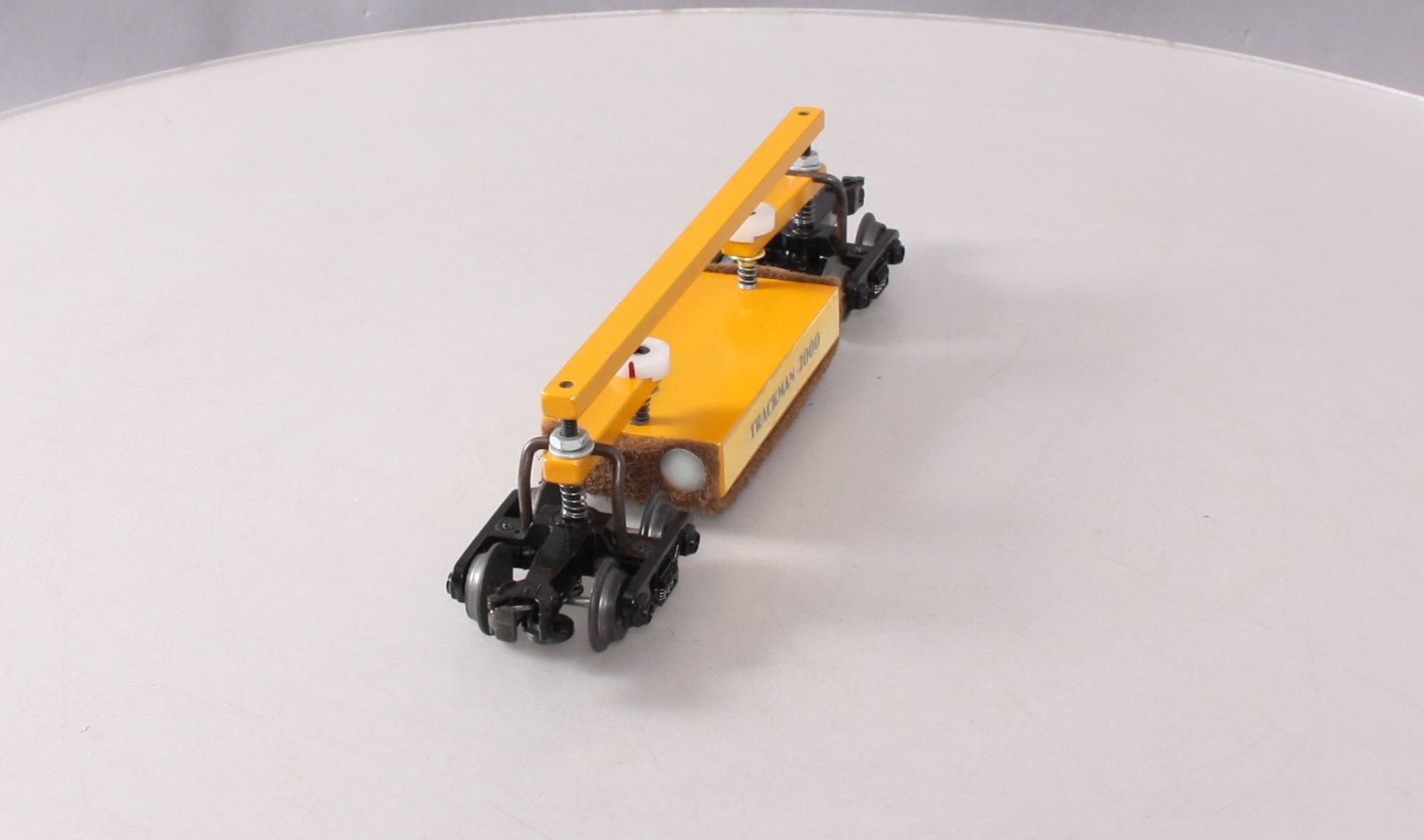 Trackman 2000 O Gauge Operating Track Cleaner Car (3-Rail) LN/Box
