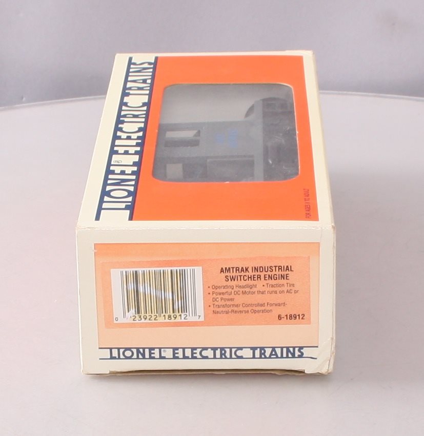 Lionel 6-18912 O Gauge Amtrak Industrial Diesel Switcher LN/Box