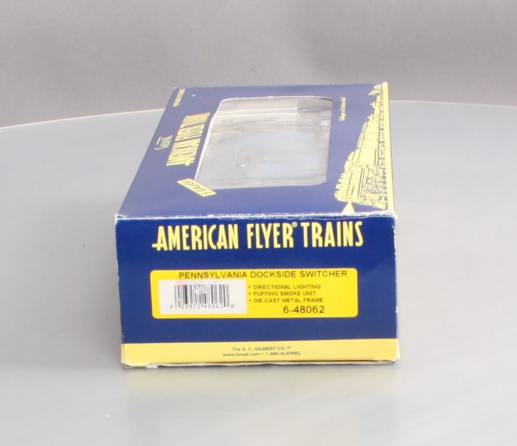 American Flyer 6-48062 S Scale Pennsylvania Dockside Switcher MT/Box