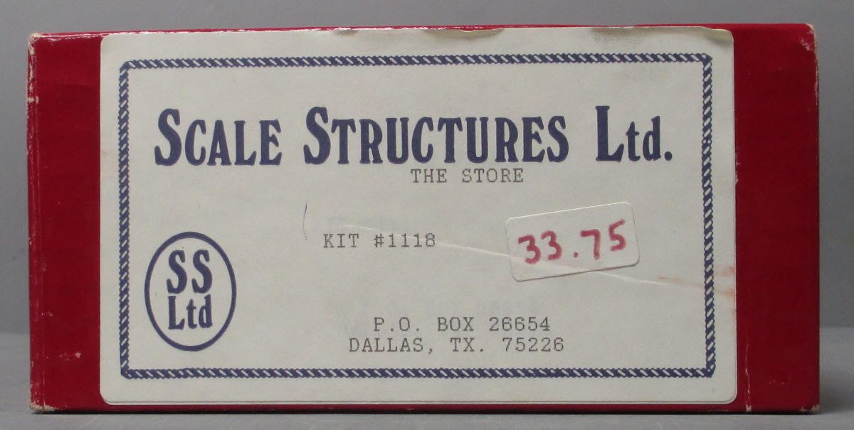 Scale Structures 1118 HO Scale The Store Building Kit