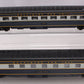 MTH 20-6613 O B&O 70' Streamline Sleeper/Diner Passenger Car Set (Set of 2) EX/Box