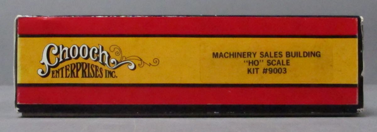 Chooch 9003 HO Scale Machinery Sale Building Kit
