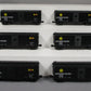 MTH 20-90733 O Gauge Southern Pacific 40' AAR Box Car Set [6 Car Set] LN/Box