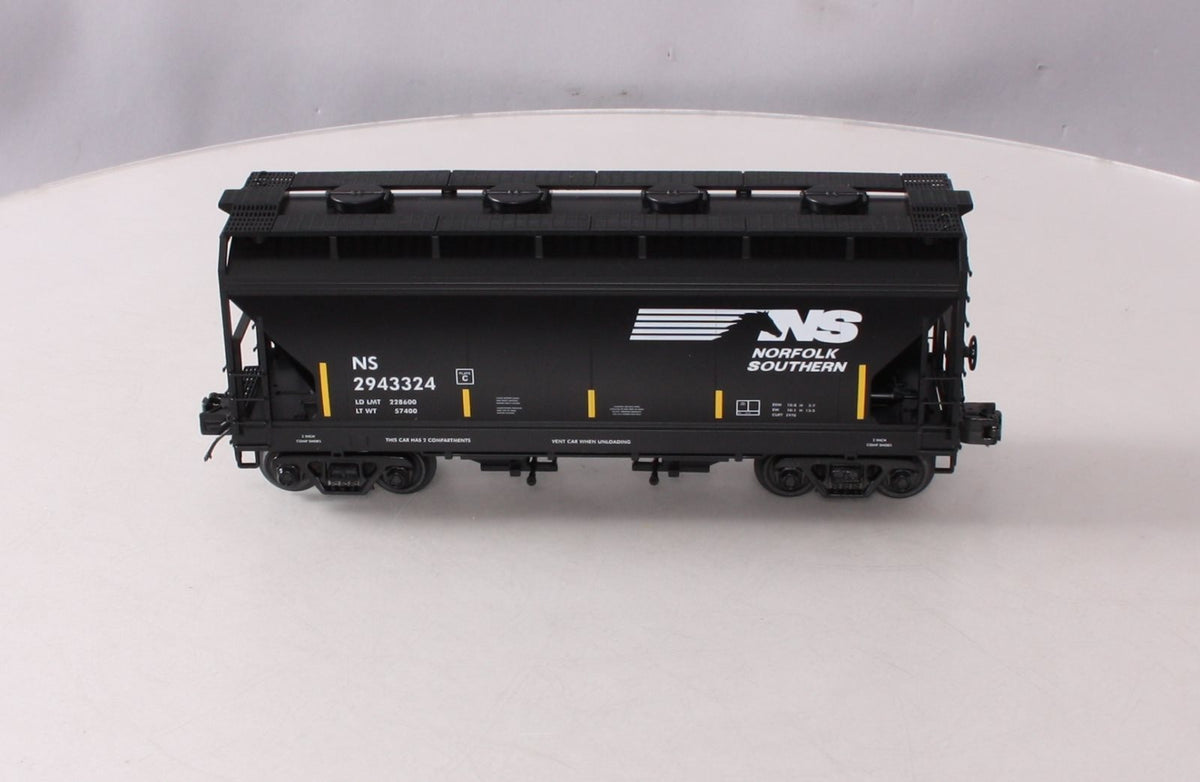 MTH 20-97926 O Norfolk Southern 2-Bay Centerflow Hopper Car #2943324 LN/Box