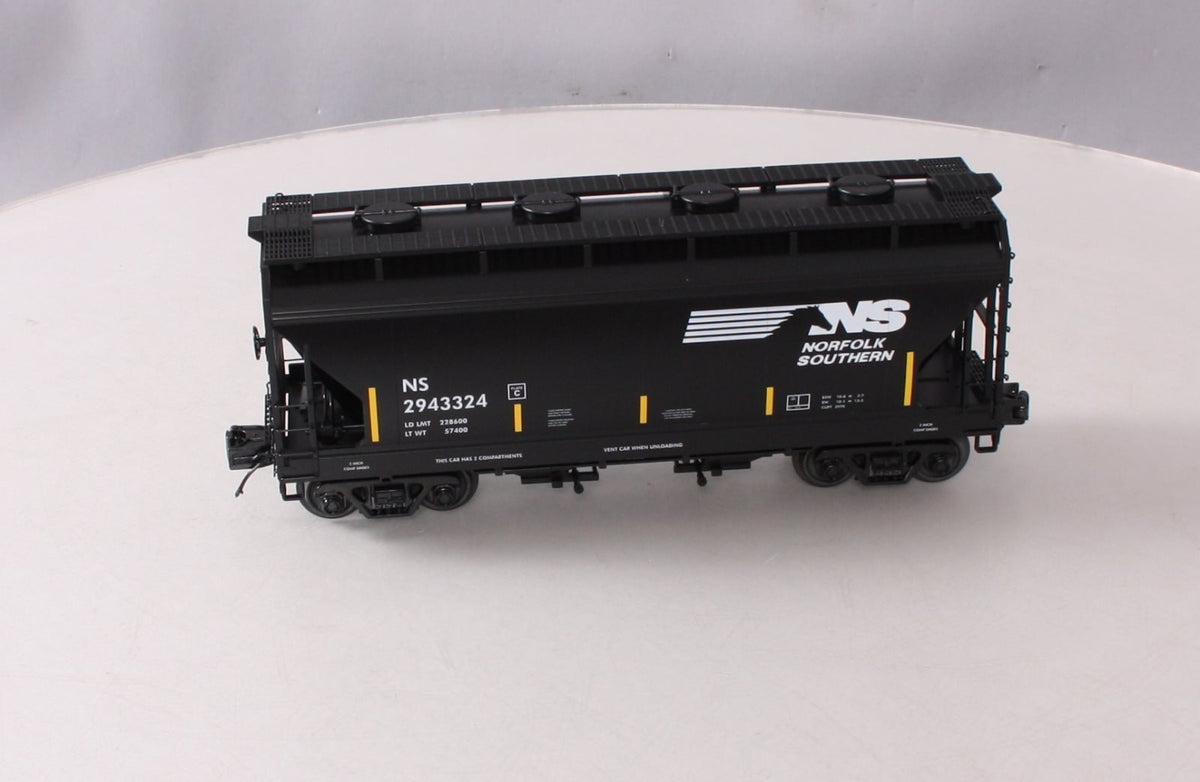 MTH 20-97926 O Norfolk Southern 2-Bay Centerflow Hopper Car #2943324 LN/Box
