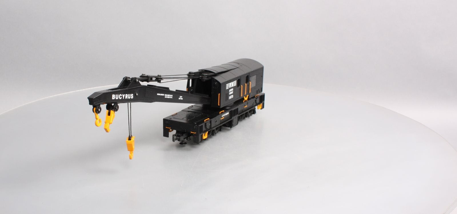 MTH 20-98747 O Scale Western Maryland Crane Car #1673