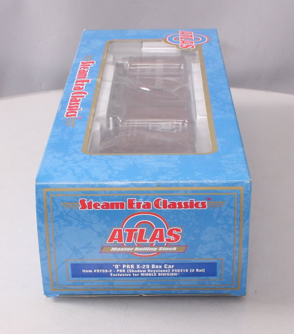 Atlas 9759-2 O Pennsylvania Railroad X-29 Boxcar #50316 - 2 Rail LN/Box