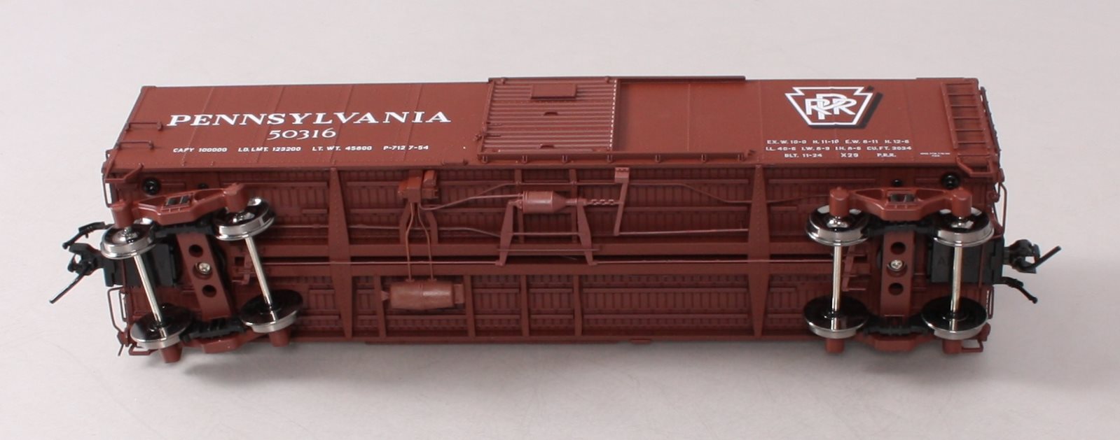 Atlas 9759-2 O Pennsylvania Railroad X-29 Boxcar #50316 - 2 Rail LN/Box