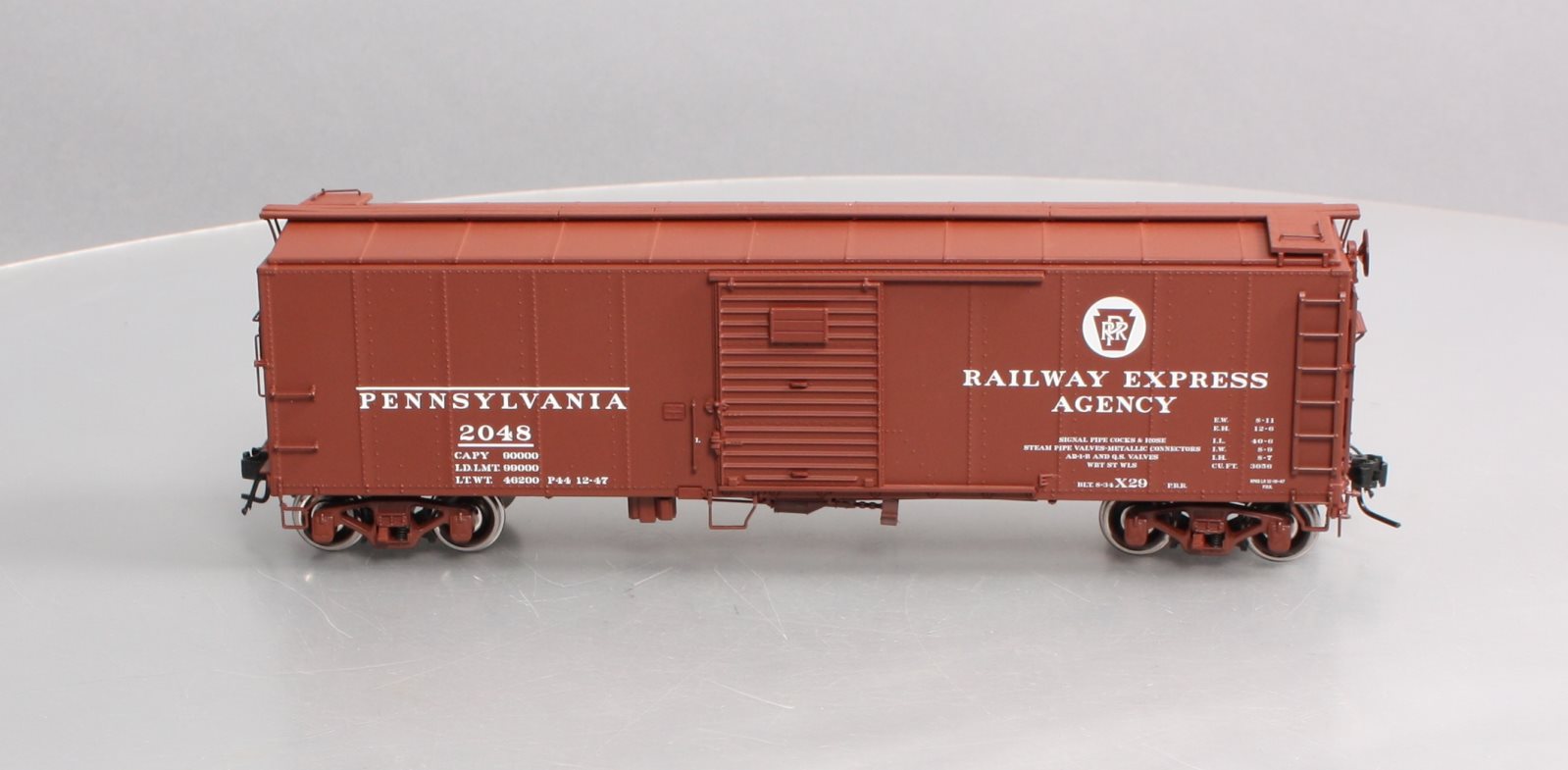 Atlas 3002907 O Scale Penn REA (X-29) 40' Steel Box Car #2048 (2 Rail)