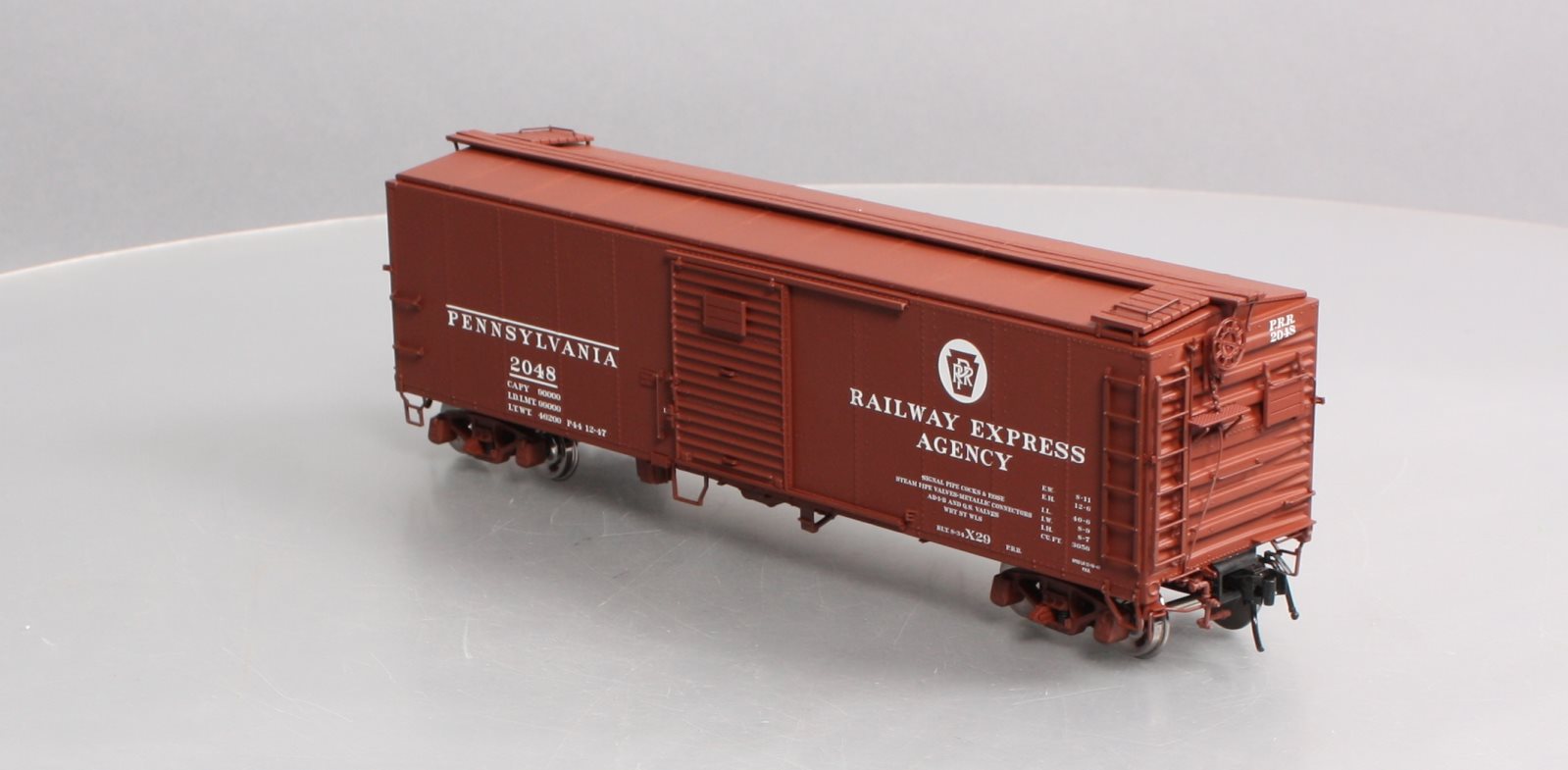 Atlas 3002907 O Scale Penn REA (X-29) 40' Steel Box Car #2048 (2 Rail)