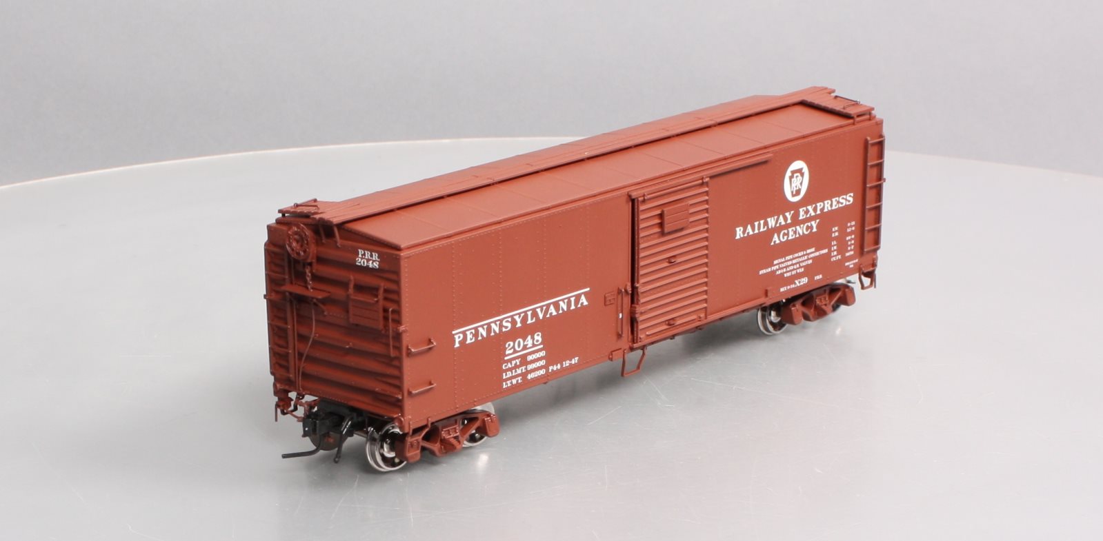 Atlas 3002907 O Scale Penn REA (X-29) 40' Steel Box Car #2048 (2 Rail)