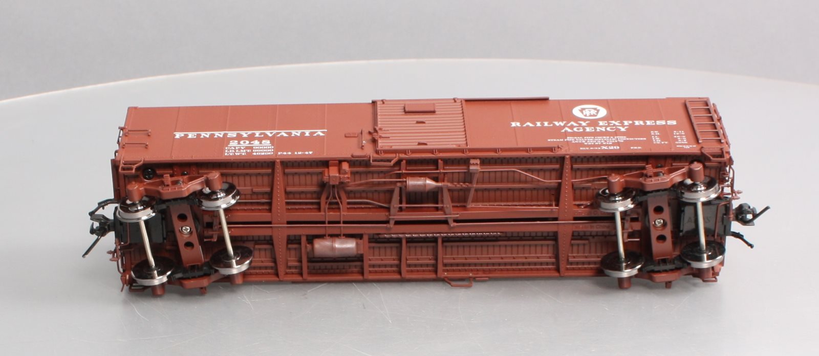 Atlas 3002907 O Scale Penn REA (X-29) 40' Steel Box Car #2048 (2 Rail)