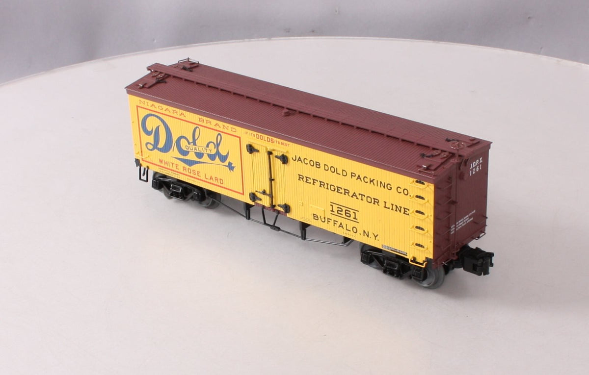 Atlas 3001429-1 O Scale Dold Packing Company Wood Refrigerator Car #1261 3-Rail LN/Box
