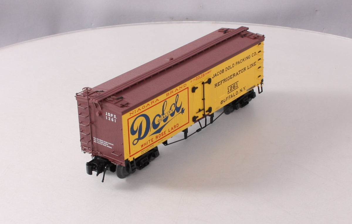 Atlas 3001429-1 O Scale Dold Packing Company Wood Refrigerator Car #1261 3-Rail LN/Box