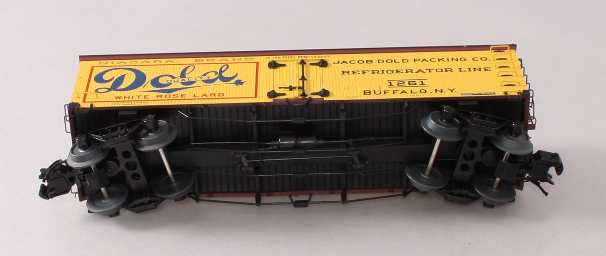 Atlas 3001429-1 O Scale Dold Packing Company Wood Refrigerator Car #1261 3-Rail LN/Box