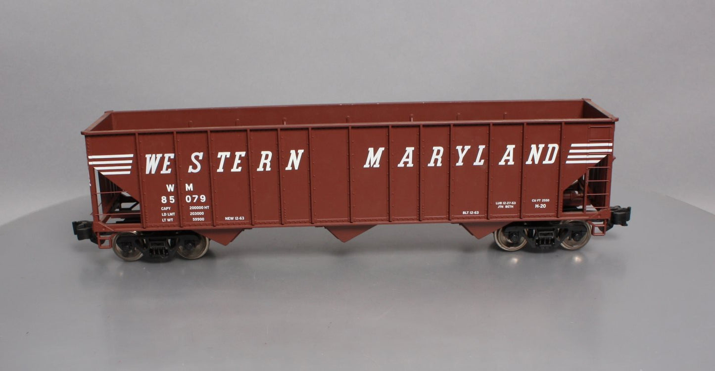 Aristo-Craft 41495 G Scale Western Maryland 100 Ton Coal Hopper #85079 LN/Box