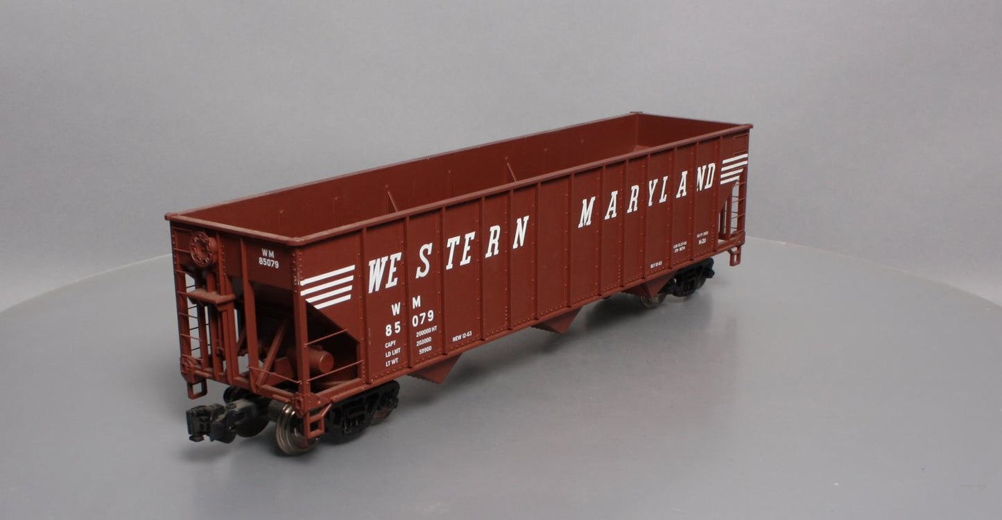 Aristo-Craft 41495 G Scale Western Maryland 100 Ton Coal Hopper #85079 LN/Box