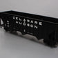Aristo-Craft 41425 D&H 3-Bay 100 Ton Hopper - Metal Wheels