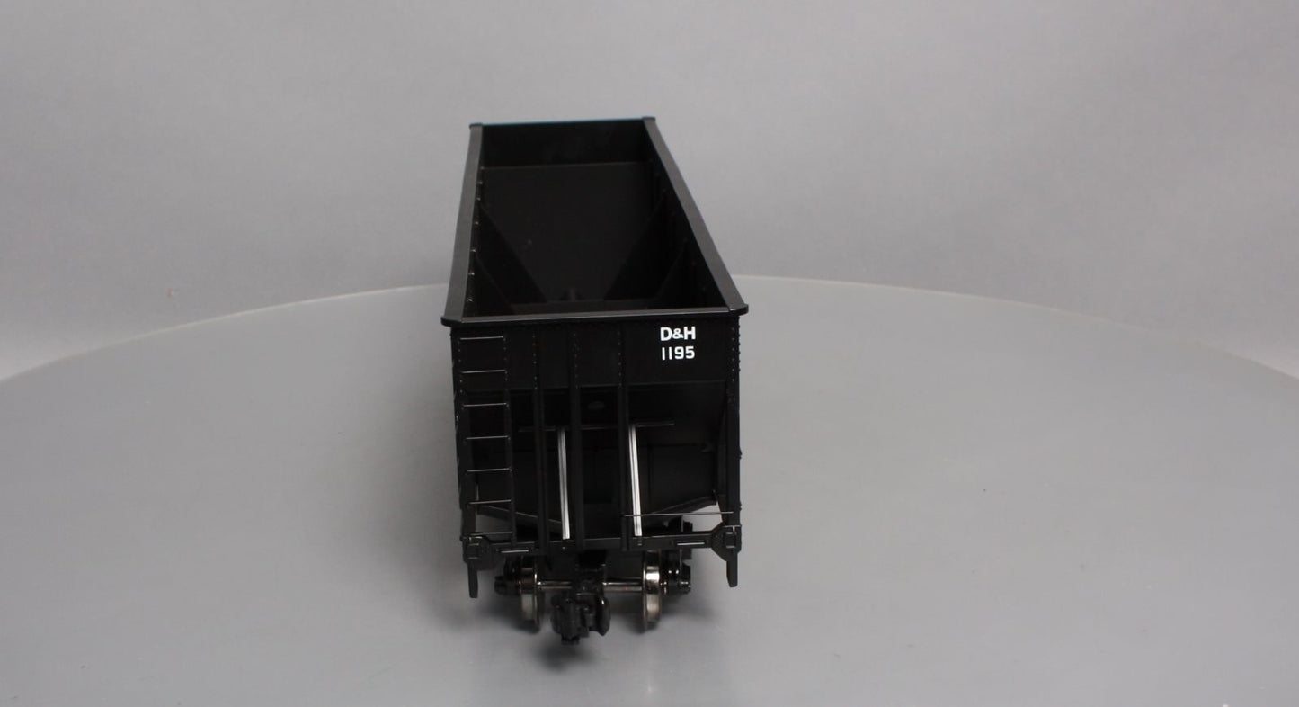 Aristo-Craft 41425 D&H 3-Bay 100 Ton Hopper - Metal Wheels