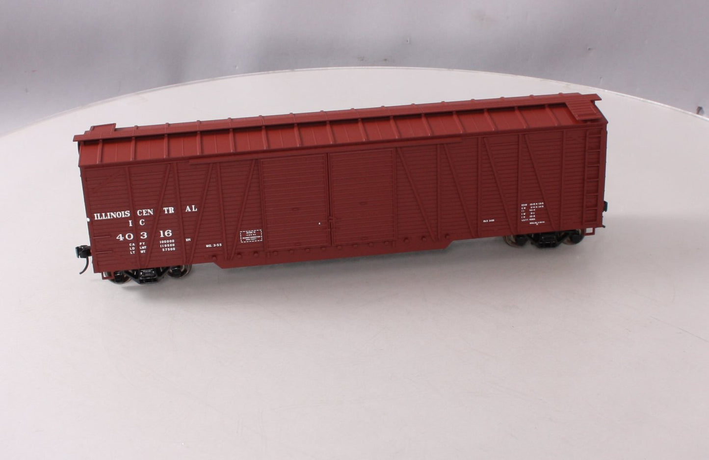 Atlas 2001561-2 O Illinois Central 50' Single-Sheathed Box Car #40316 LN/Box