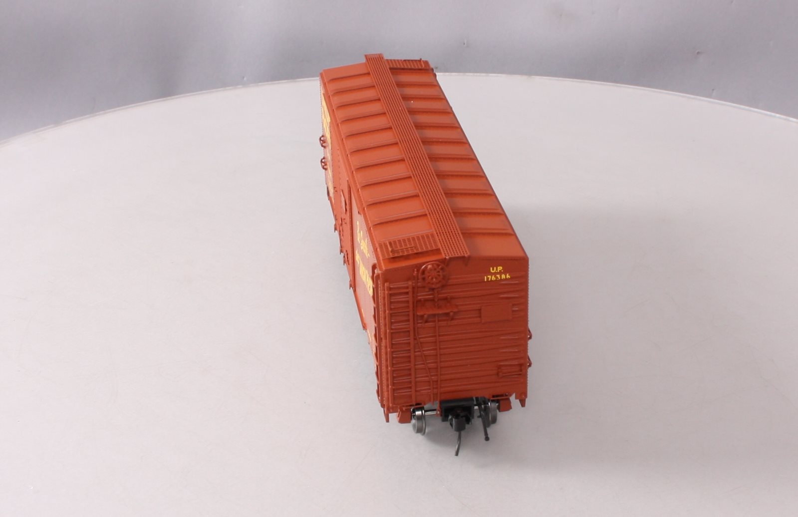 Atlas 3002827-1 O Scale Union Pacific 40' 1937 AAR Box Car #176386 (2-Rail) LN/Box