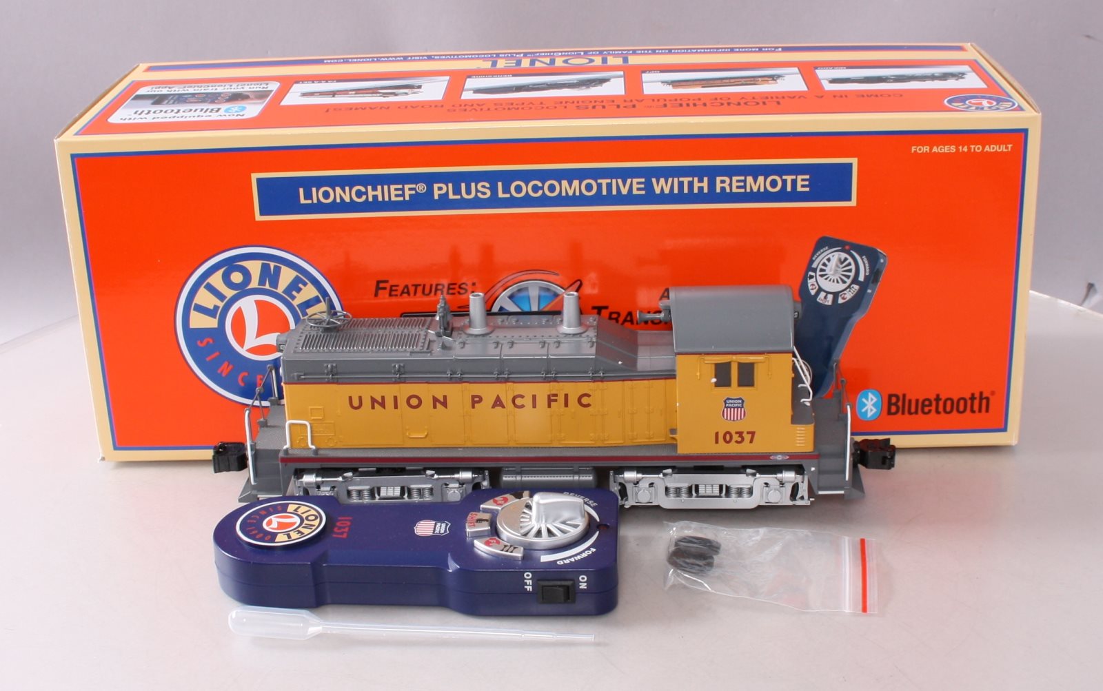 Lionel 6-85062 Union Pacific LionChief+ NW2 Diesel Locomotive w/Bluetooth #1037