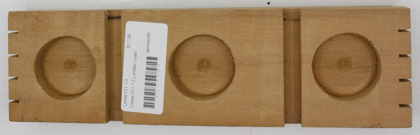 Lionel 511-4 Small Wood Block Lumber Load