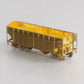 Overland 3047 HO Scale BRASS C&O H-6 2-Bay Hopper - Unpainted LN/Box