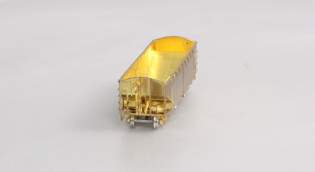 Overland 3047 HO Scale BRASS C&O H-6 2-Bay Hopper - Unpainted LN/Box