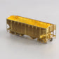 Overland 3047 HO Scale BRASS C&O H-6 2-Bay Hopper - Unpainted LN/Box