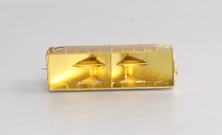 Overland 3047 HO Scale BRASS C&O H-6 2-Bay Hopper - Unpainted LN/Box