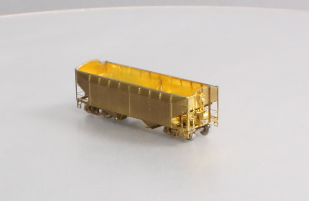 Overland 3049 HO BRASS Unpainted C&O H-6 2-Bay Hopper Car LN/Box