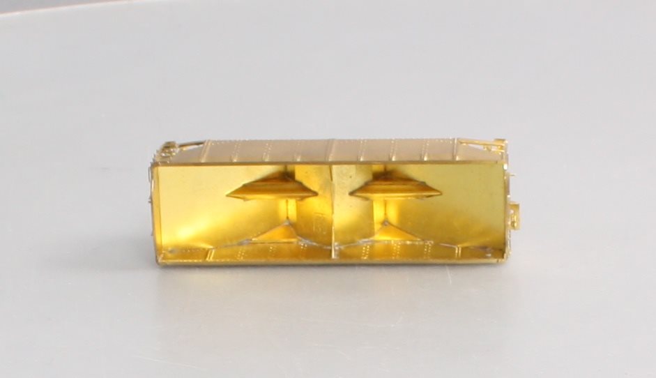 Overland 3049 HO BRASS Unpainted C&O H-6 2-Bay Hopper Car LN/Box
