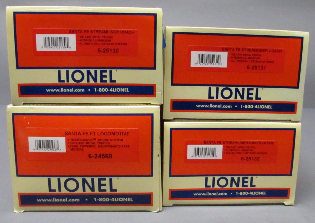 Lionel 6-30001 O Gauge Santa Fe El Capitan Diesel Train Set LN/Box