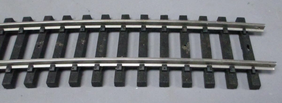 Aristo-Craft 20124 G USA Stainless Steel 15 Foot Curved Track (8) VG