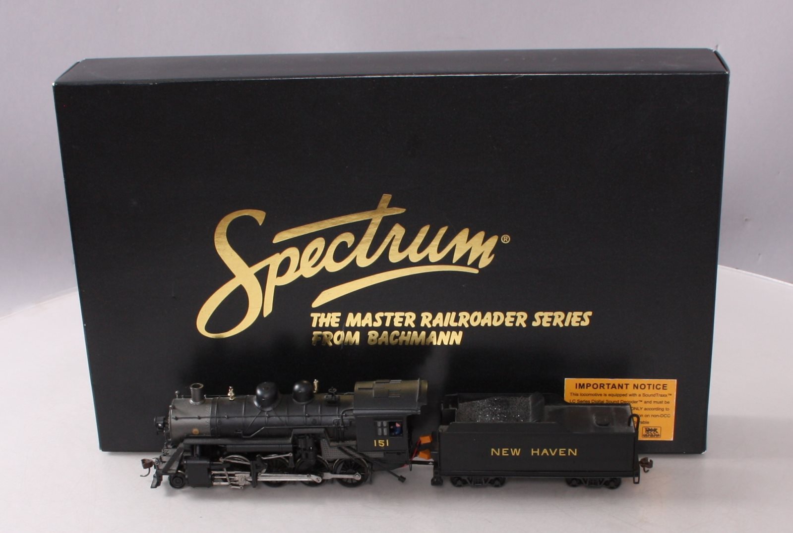 Bachmann 11426 HO New York, New Haven & Hartford 2-8-0 Steam Locomotive