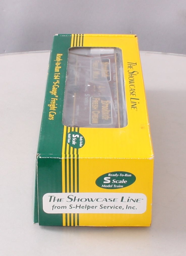 S-Helper Service 00658 S Gauge Brookside Milk Reefer #1833 LN/Box