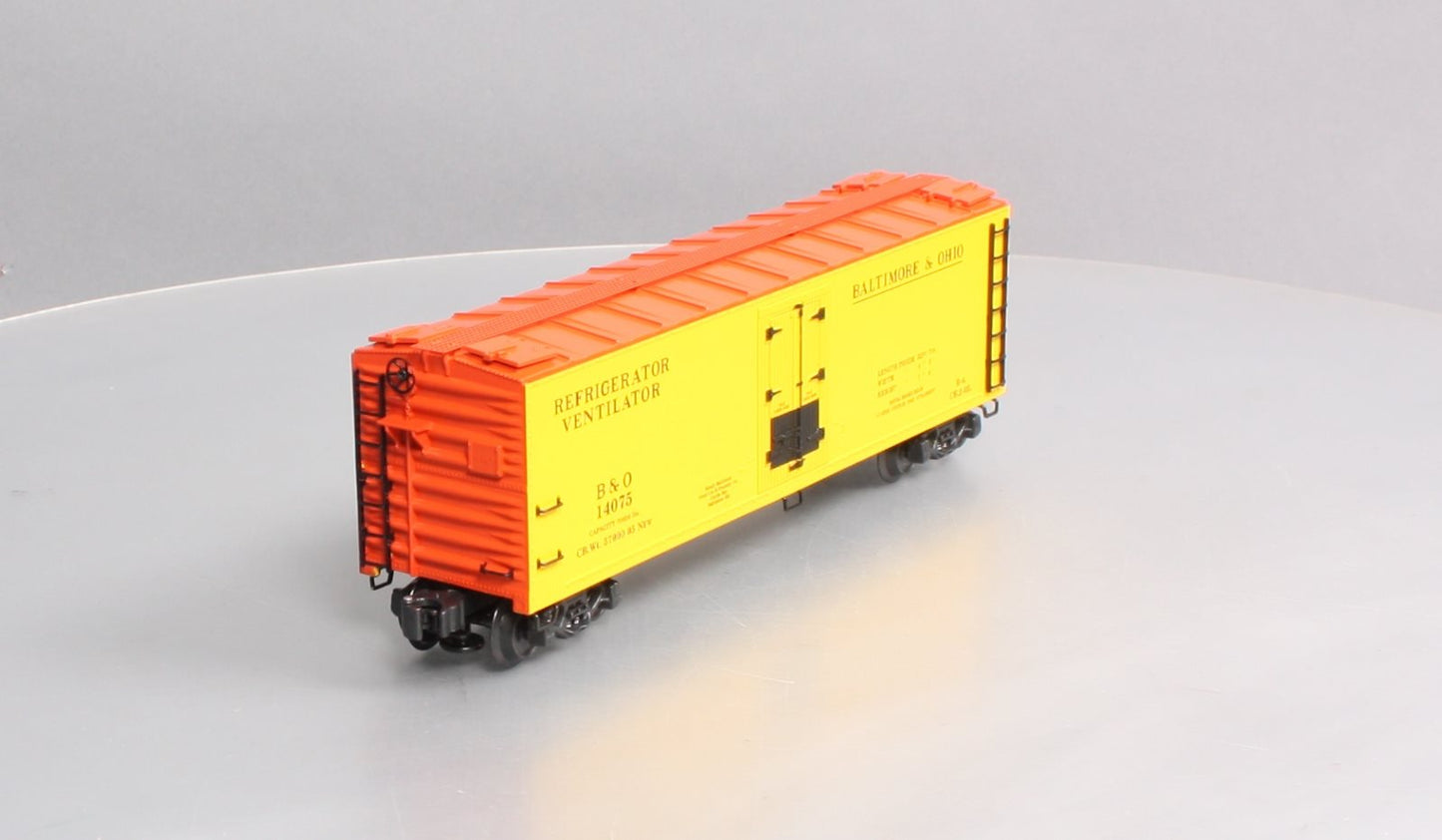 K-Line K752-1091 O Gauge Baltimore & Ohio Die-Cast Refrigerator #14075 LN/Box