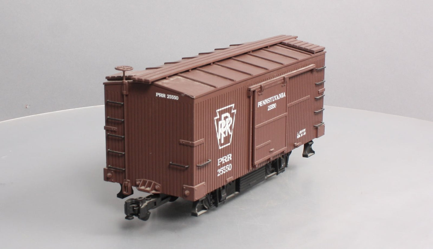 Aristo-Craft 40301 G Scale Pennsylvania 2-Axle Boxcar #25550