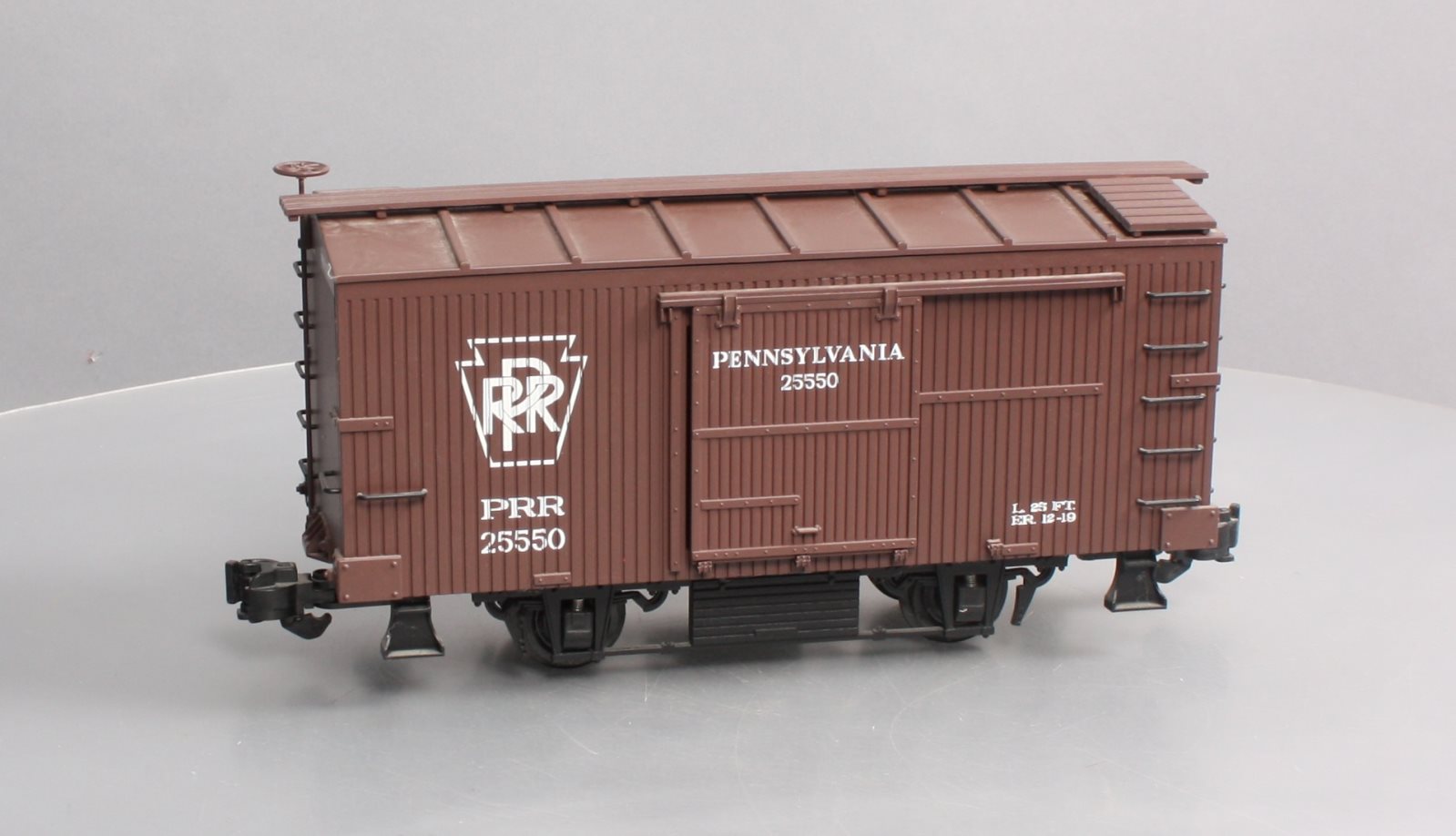 Aristo-Craft 40301 G Scale Pennsylvania 2-Axle Boxcar #25550