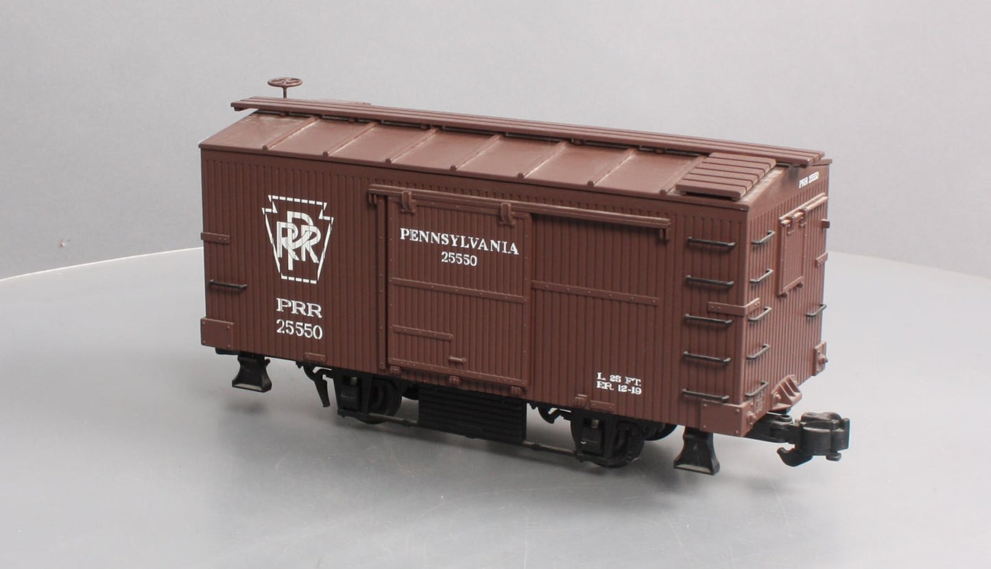 Aristo-Craft 40301 G Scale Pennsylvania 2-Axle Boxcar #25550