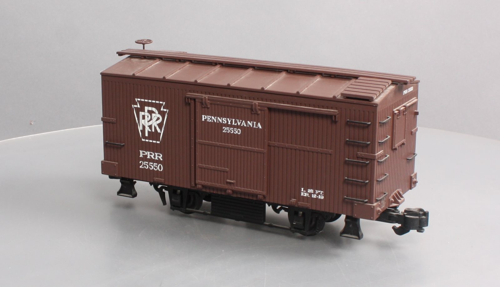 Aristo-Craft 40301 G Scale Pennsylvania 2-Axle Boxcar #25550
