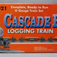 Lionel 6-30021 O Gauge Cascade Range Steam Locomotive Logging Train Set NIB