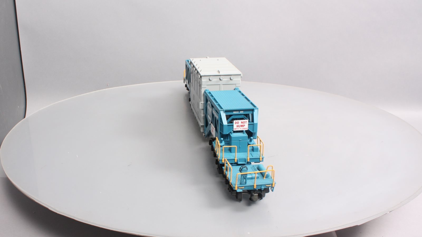 MTH 20-98232 O Gauge Westinghouse Schnabel Flatcar #203 w/ Transformer LN/Box